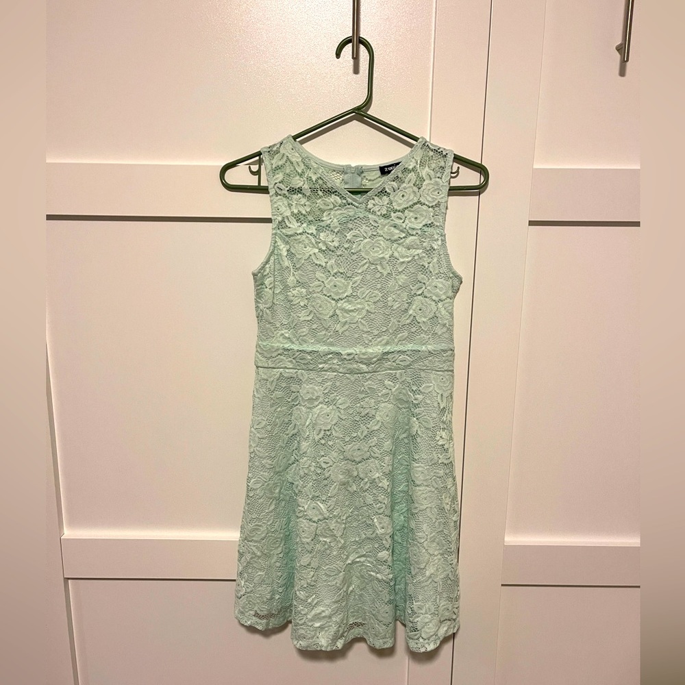 Mint green dress - juniors